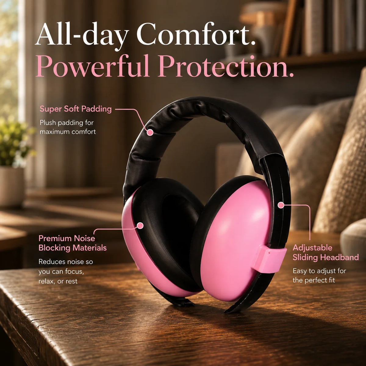 Baby Ear Muffs 25 dB Noise Reduction