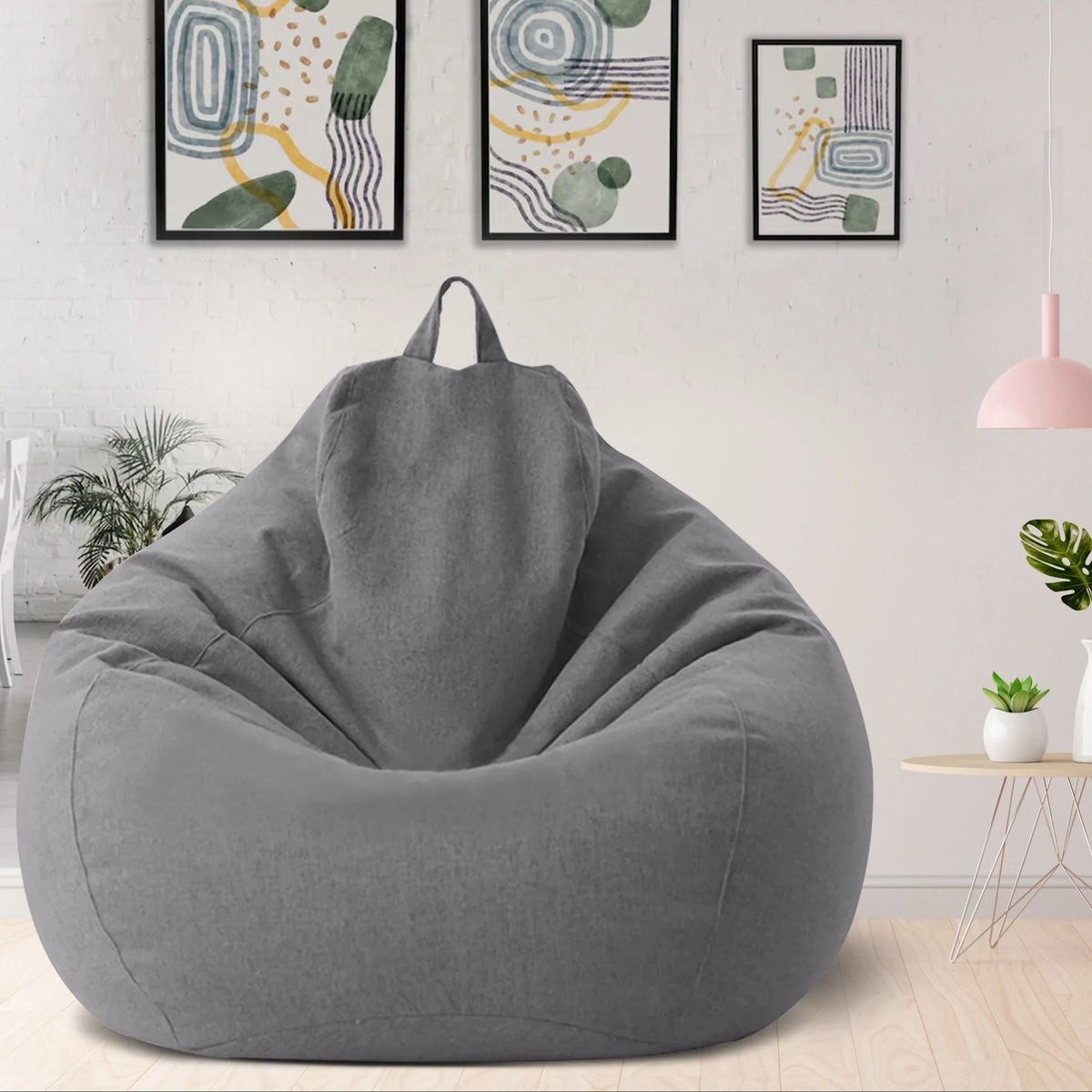 Bean Bag Cover Ergonomic Premium Polyester Removable & Washable