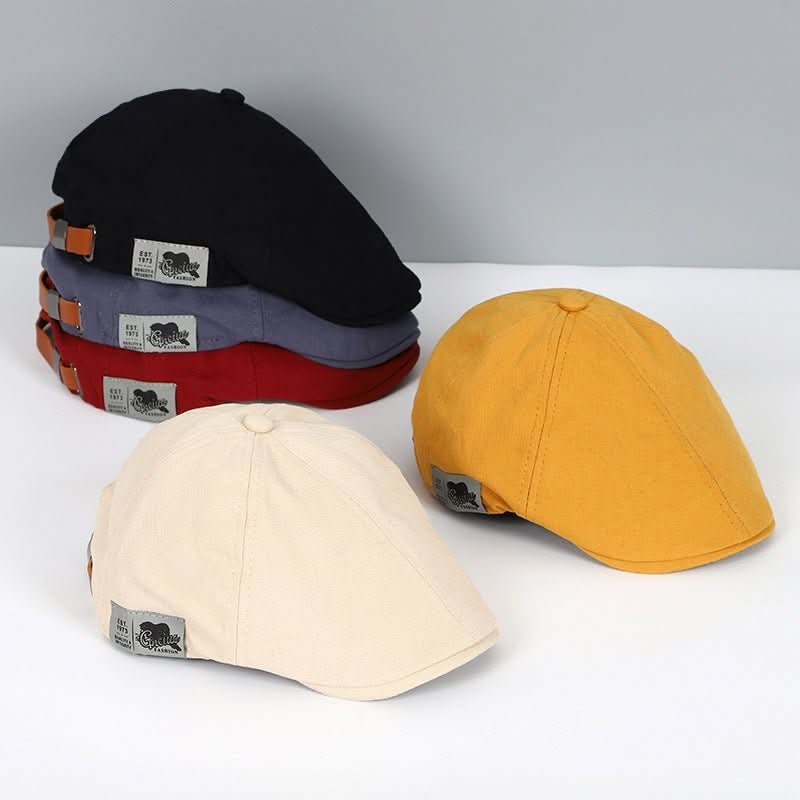 Beret Wool-Acrylic Blend Stretchy One-Size Fit French Style