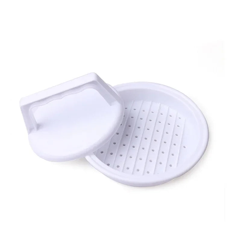 Burger Patty Press Dishwasher-Safe Makes 4 Patties