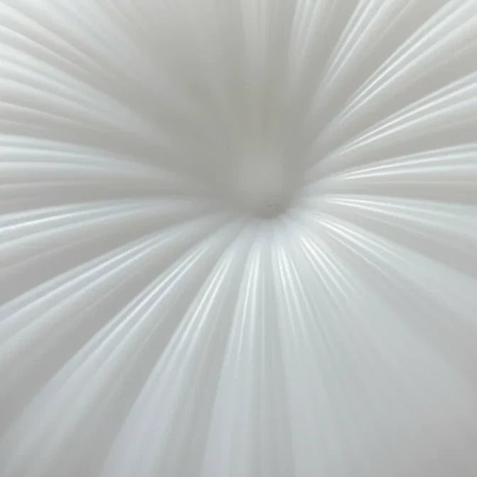 Ceiling Light Pleated Integrated Warm White LED Flush Mount