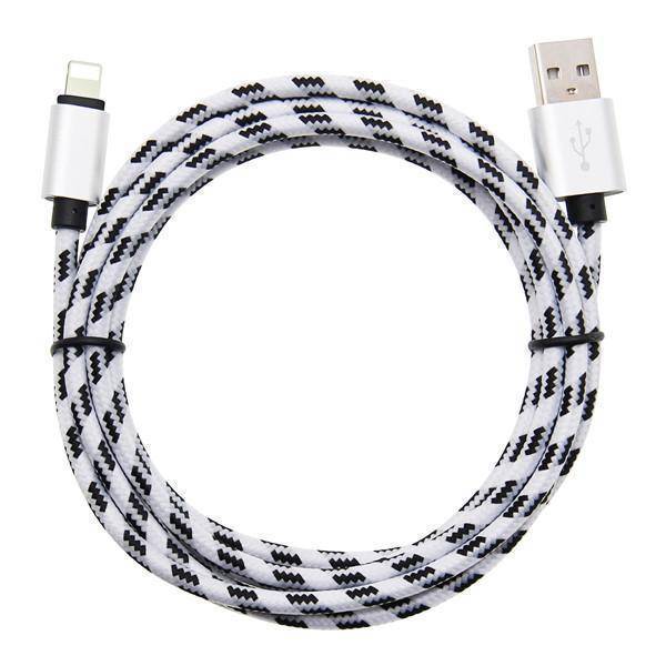 Charging Cable 10-Foot Braided Tangle-Free Lightning Connector