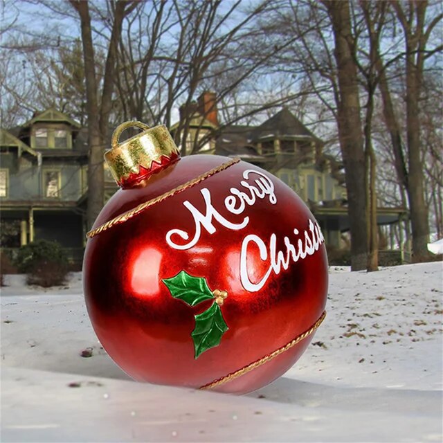 Christmas Baubles Jumbo Shatterproof Indoor & Outdoor