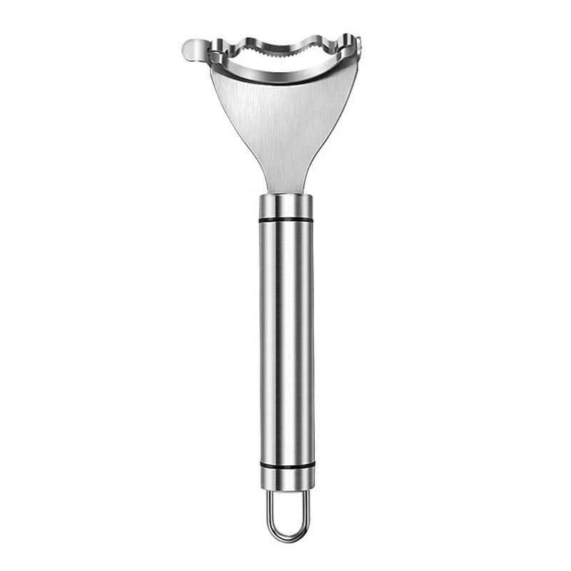 Corn Peeler Stainless Steel Serrated Blade Non-Slip Handle