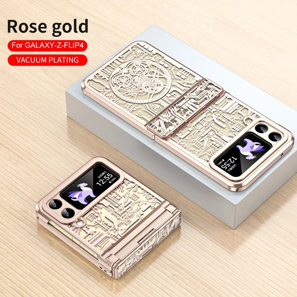 Foldable Phone Case Full Coverage Anti-Scratch Dustproof