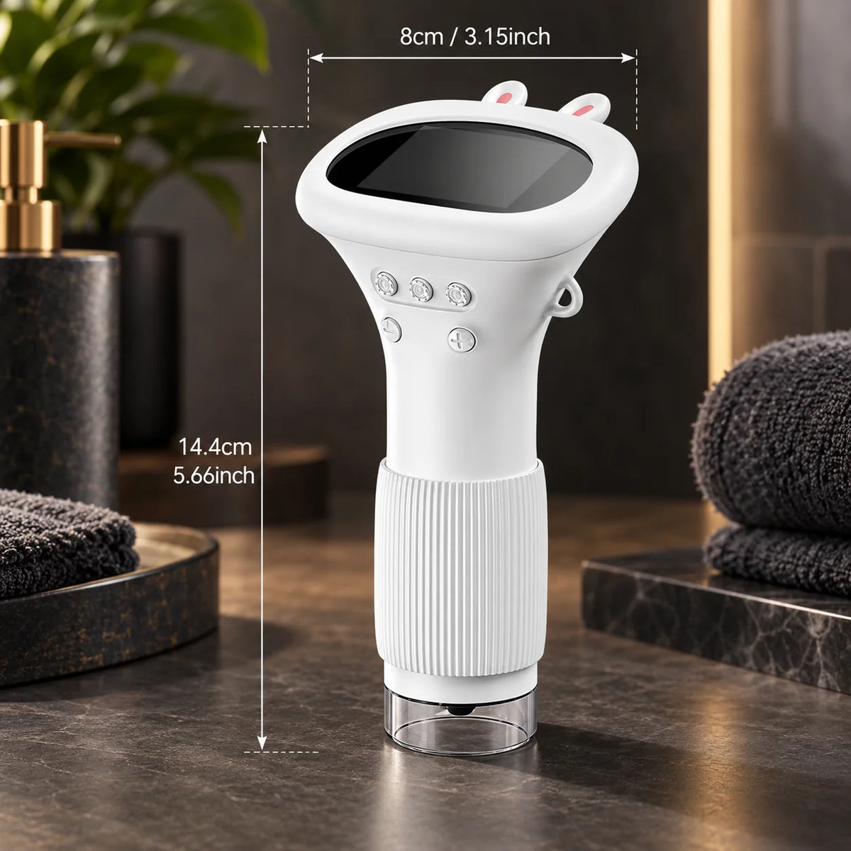 Handheld Mini Microscope 1000X 2-Inch Screen Memory Card Slot