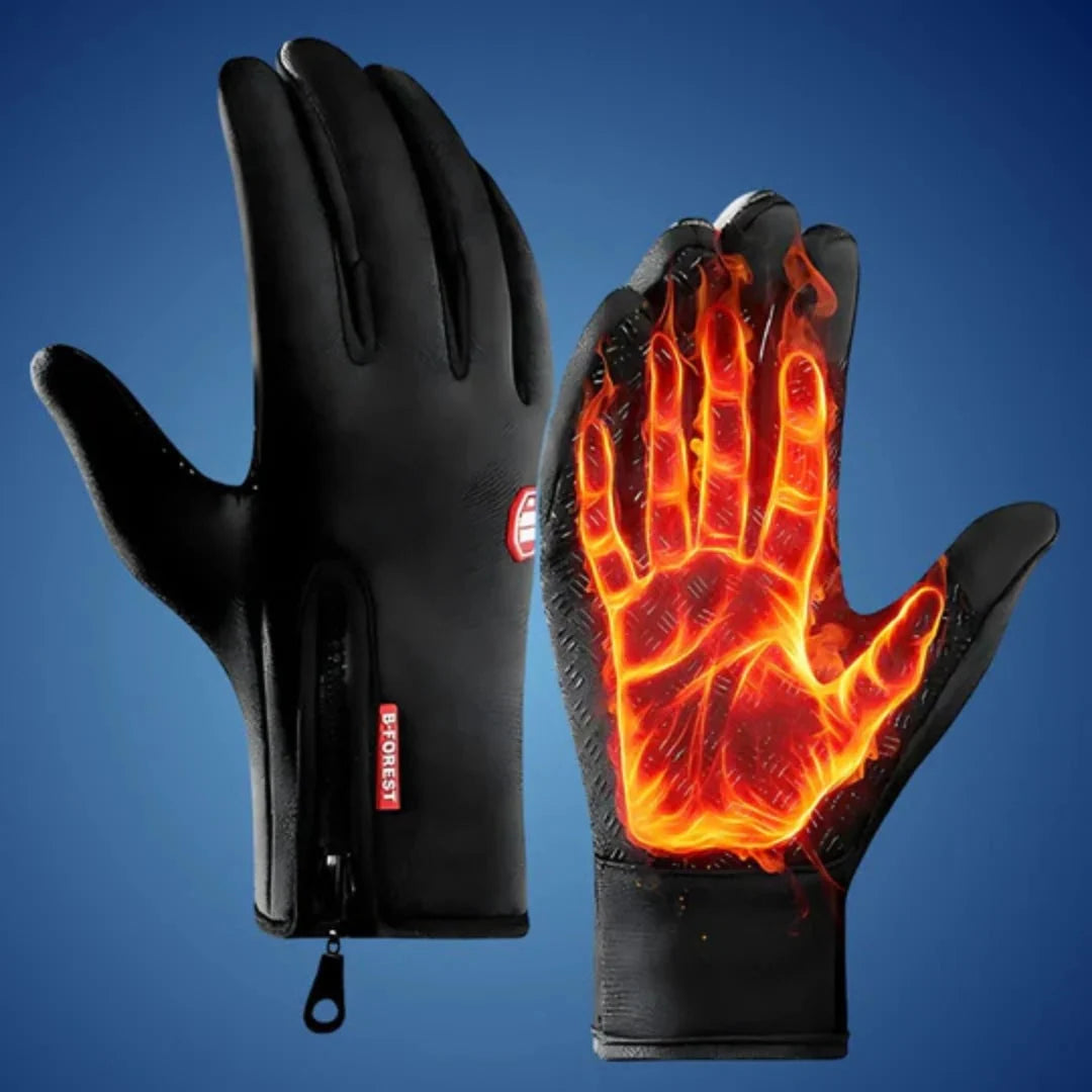 Heated Gloves Adjustable Heating Waterproof Touchscreen-Compatible