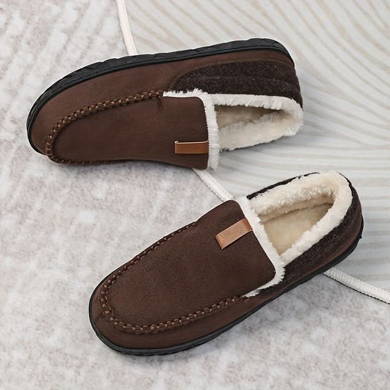 House Slippers Fleece Lined & Closed Back Large Sizes