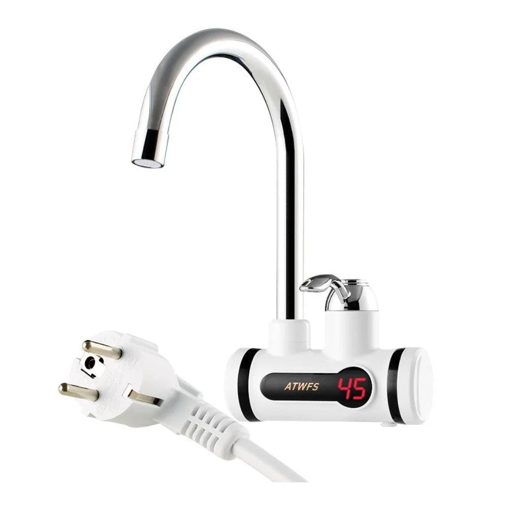 Instant Hot Water Faucet 4-Second Heating Tankless & Anti-Scale