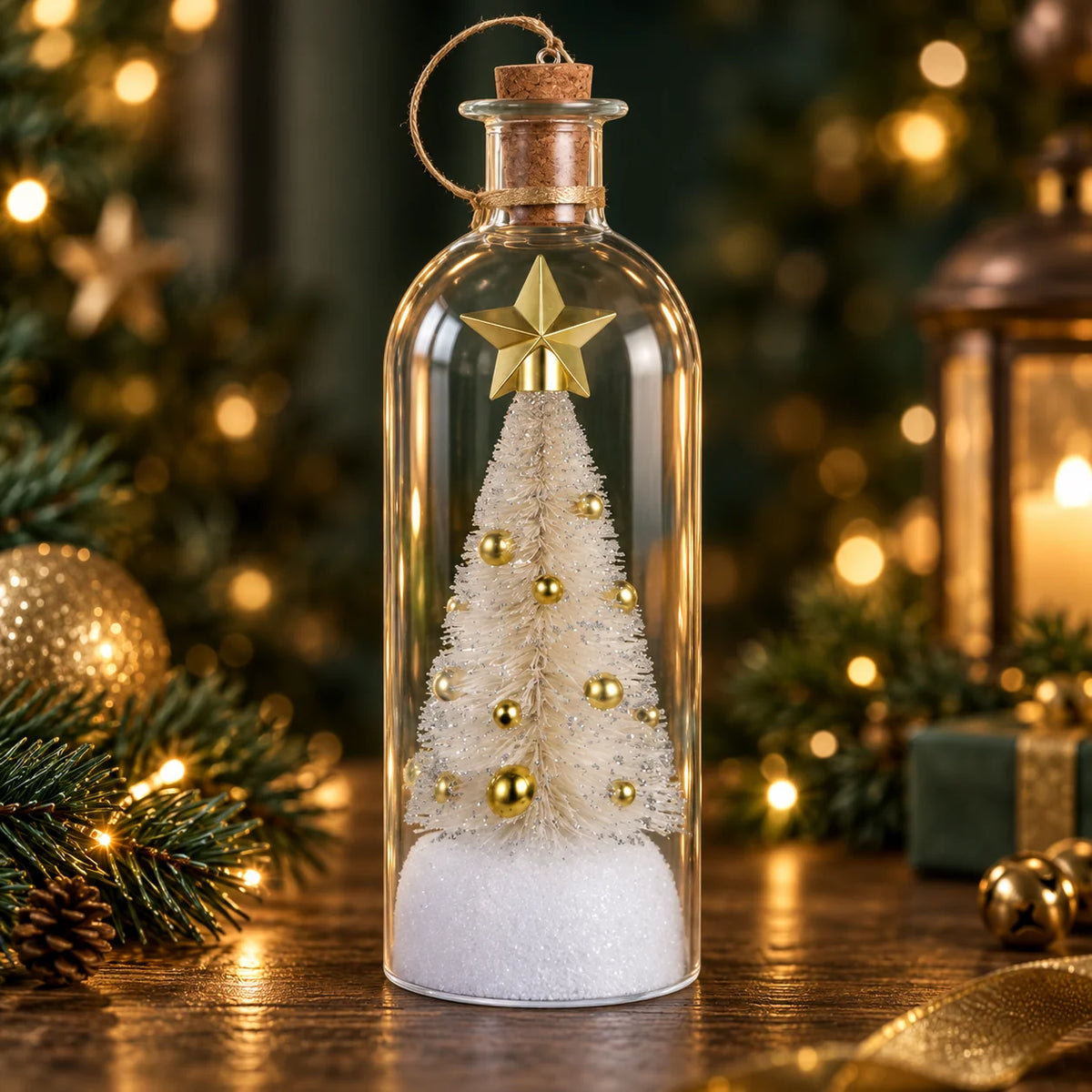 Keepsake Bottle Voice-Recordable No Batteries Mini Tree