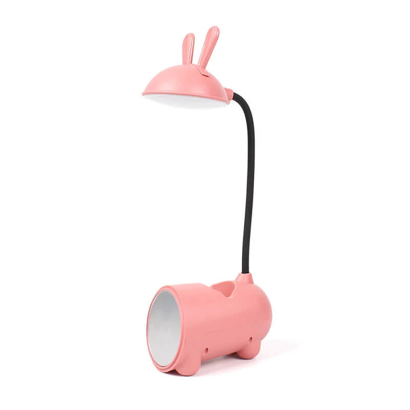 Kids Desk Lamp Rabbit Design Touch Control USB Rechargeable