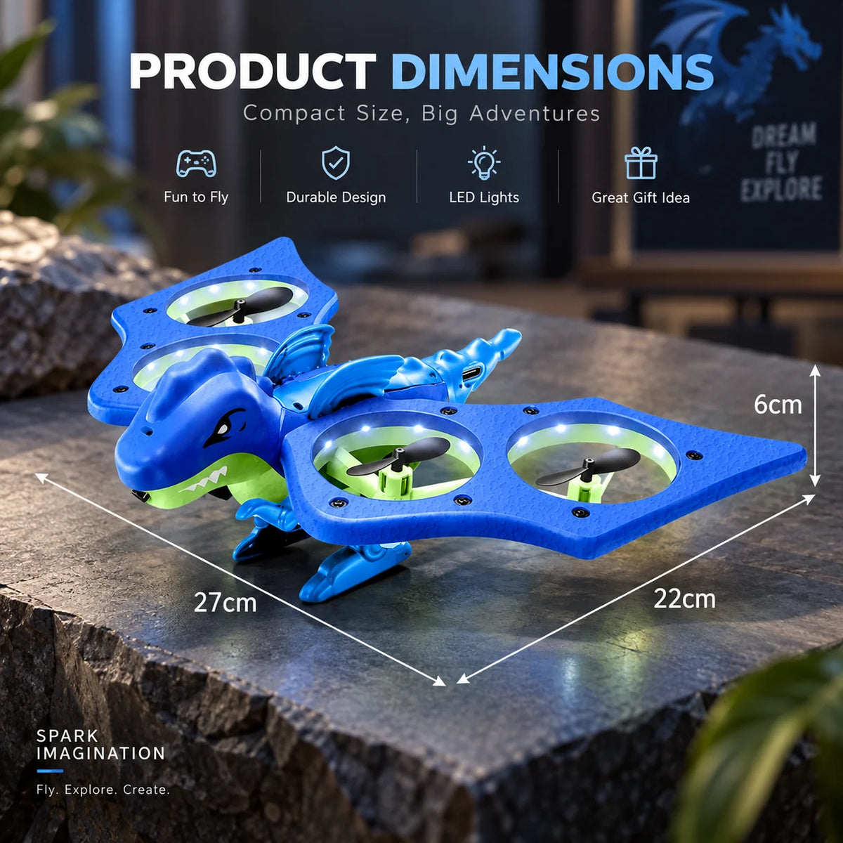 Kids Remote Control Plane Gravity-Sensing & Headless Mode