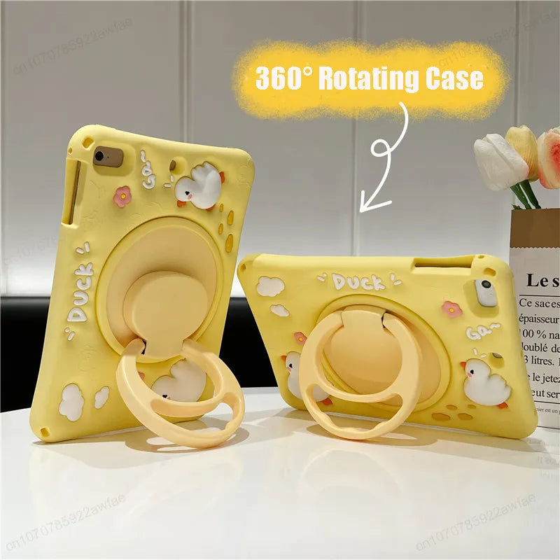 Kids Tablet Case Shockproof Adjustable Stand
