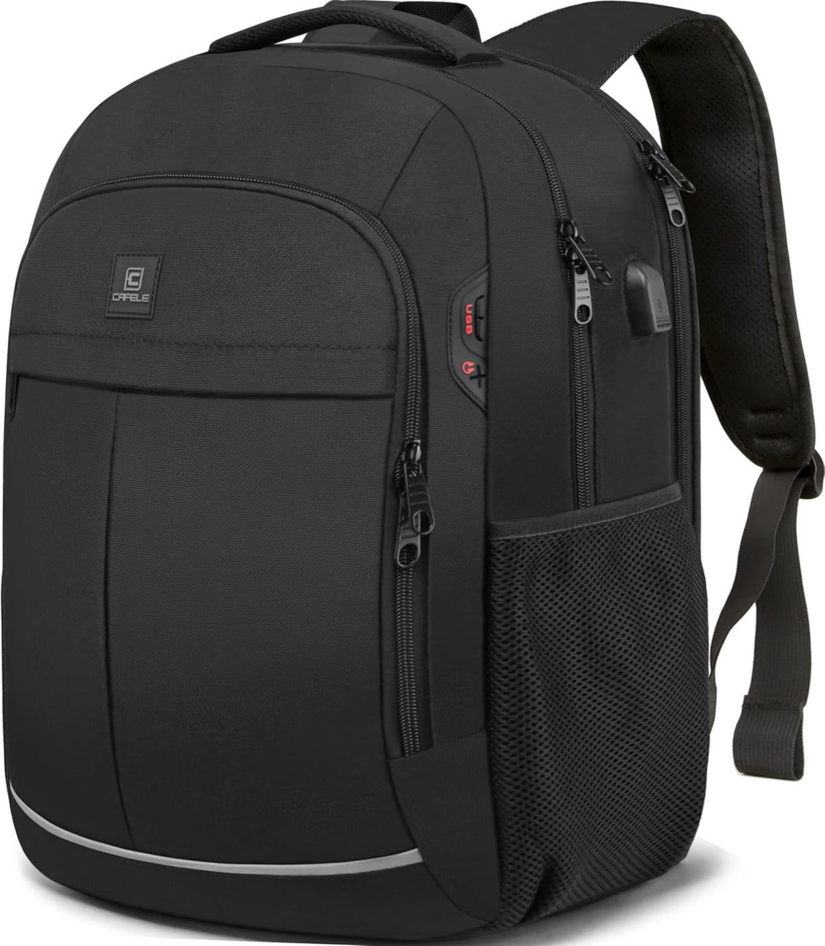 Laptop Backpack 17.3-Inch Waterproof USB Charging RFID Pocket