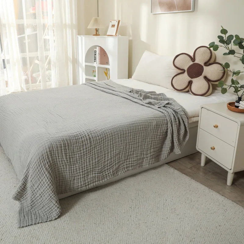 Muslin Blanket Six-Layer Breathable 100% Cotton
