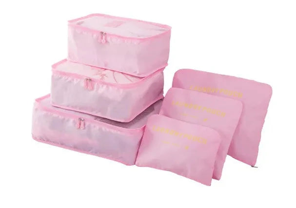 Packing Cube Set Water-Repellent Tear-Resistant Set of 6