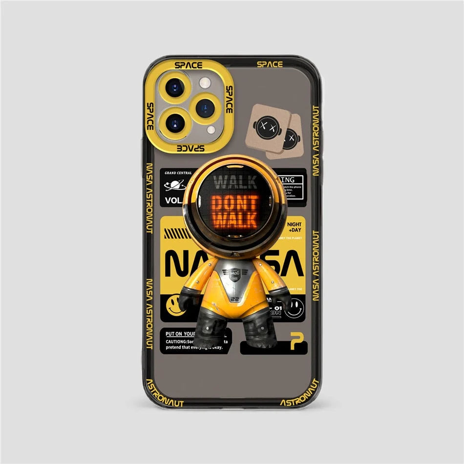 Phone Case Astronaut Design Shockproof TPU Slim Profile