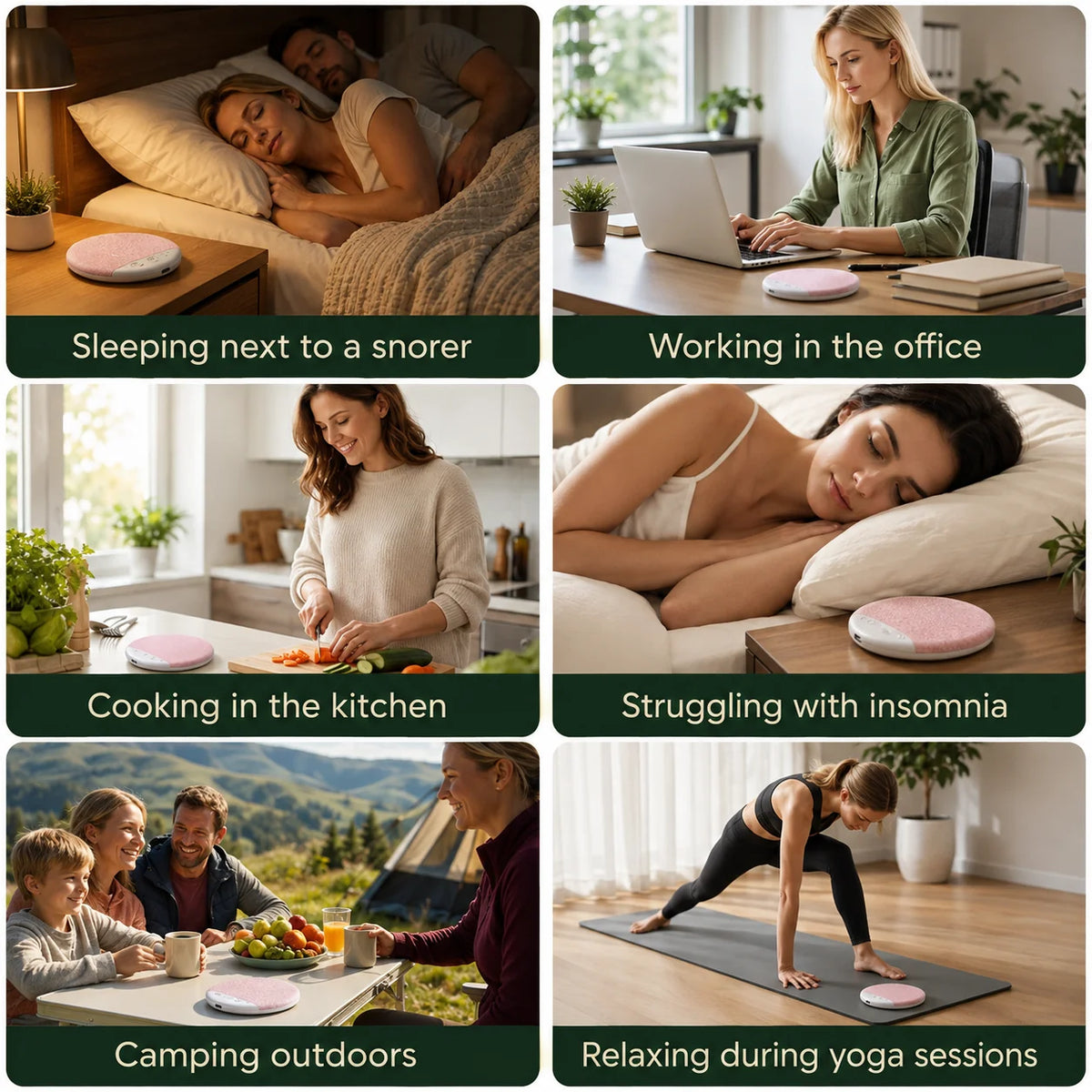 Pillow Speaker Bluetooth Slim Under-Pillow Auto Shut-Off