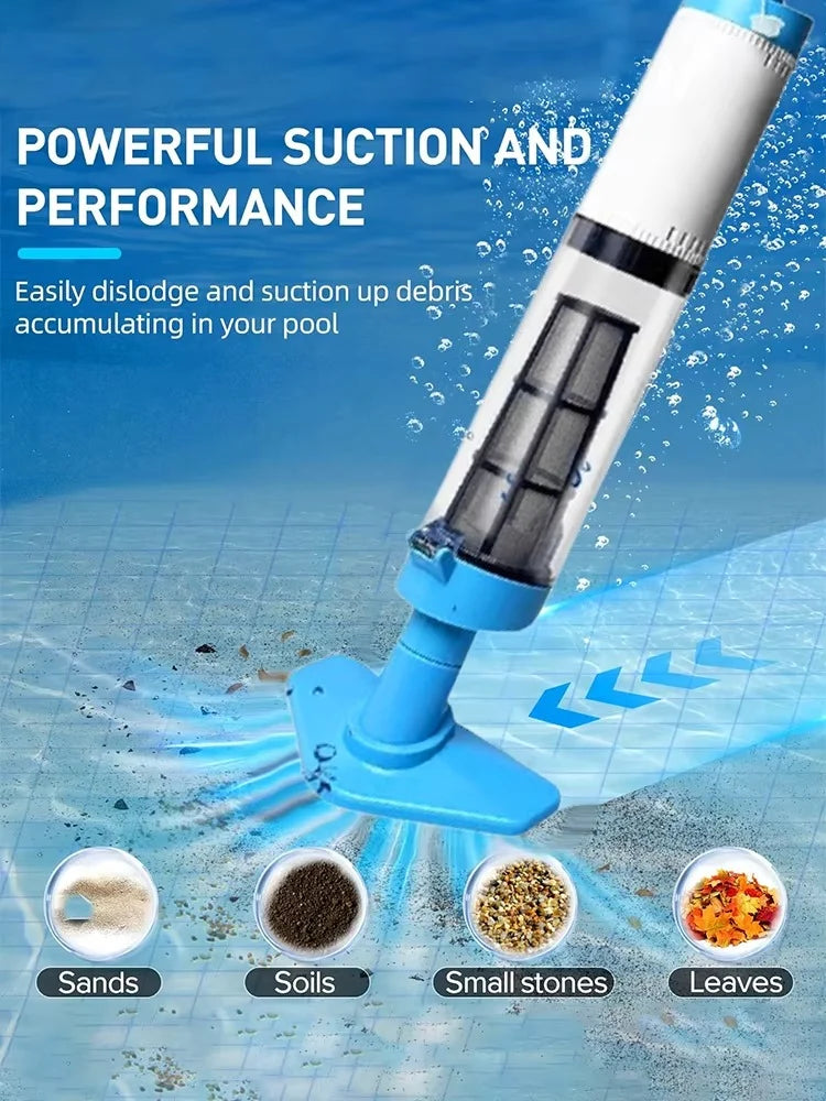 Pool Vacuum Cordless 3-In-1 60-Min Runtime