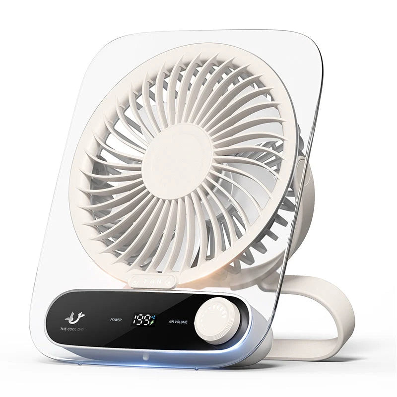 Portable Desk Fan Multiple Speeds Quiet & Energy-Efficient