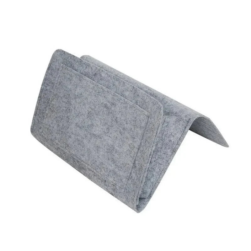 Sofa Organizer Waterproof Felt 5-Pocket Cable Access
