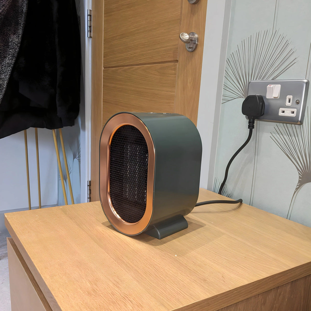 Space Heater Compact Ceramic Portable & Energy Efficient