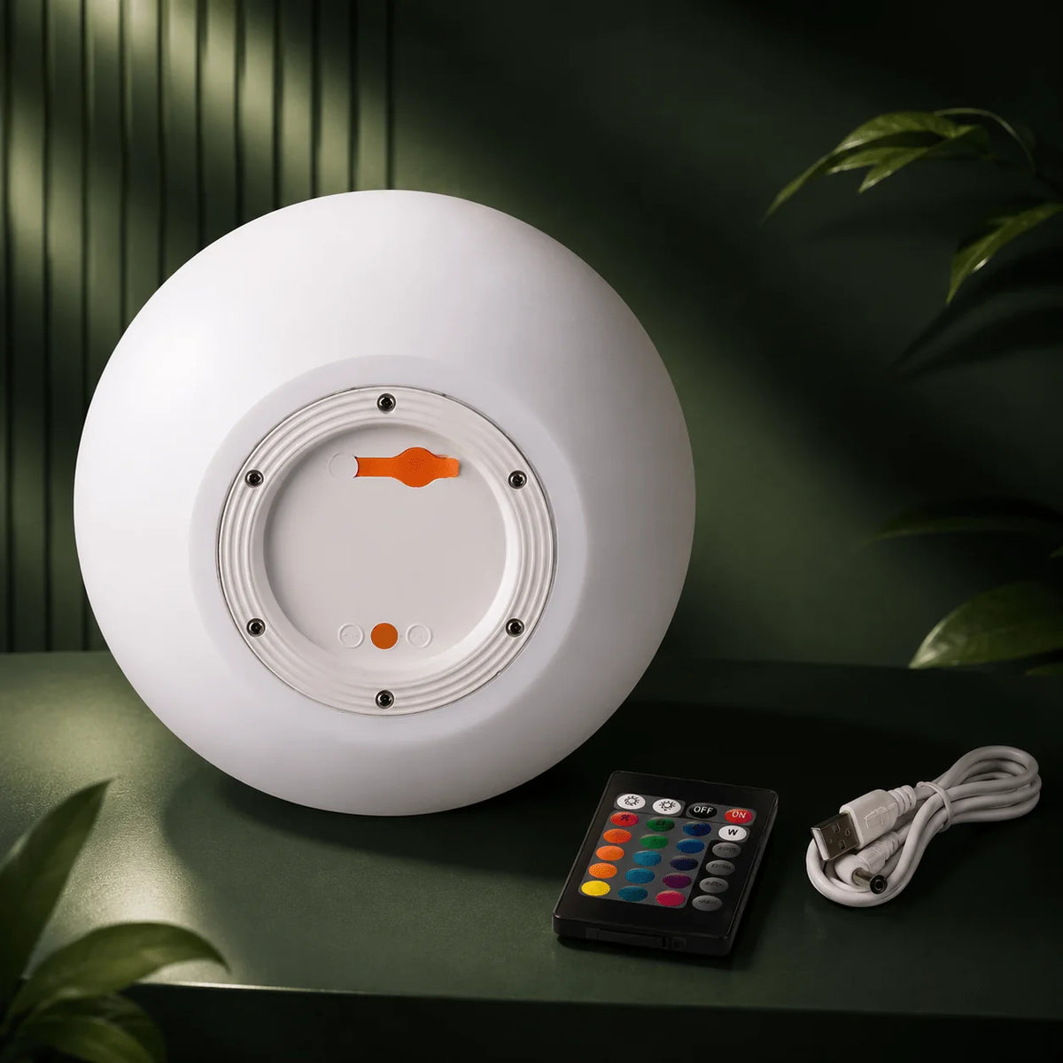 Table Lamp Cordless Rechargeable Color-Changing & Remote Control