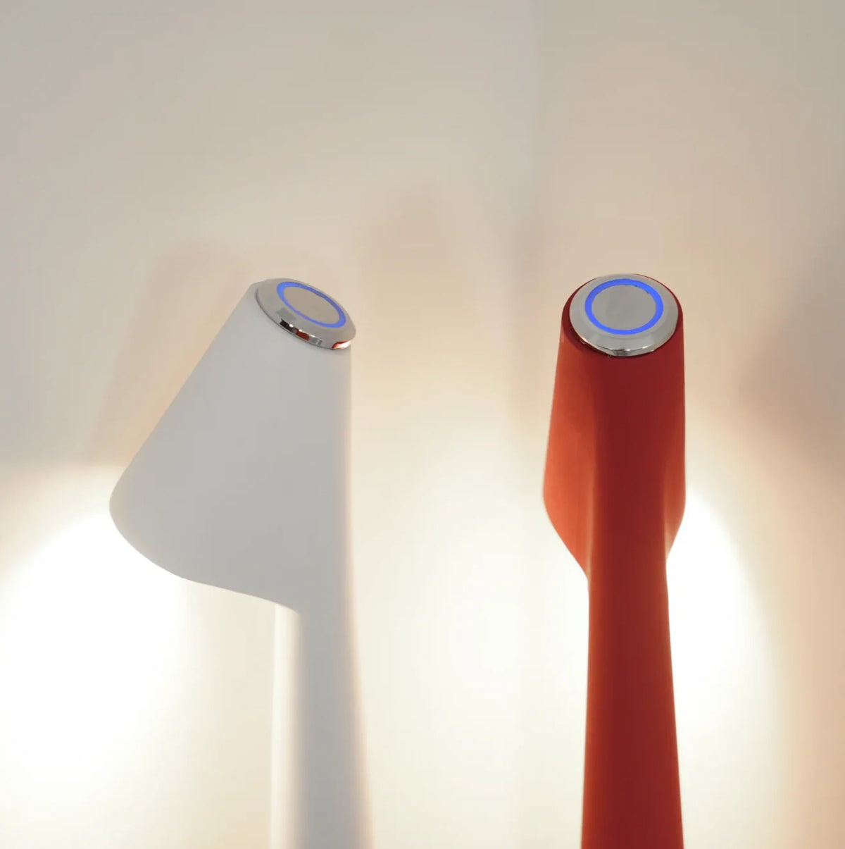 Table Lamp Cordless Rechargeable Touch Control Slim Aluminum