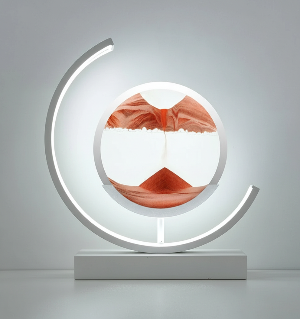 Table Lamp Handmade Ceramic Warm LED Calming Ambience
