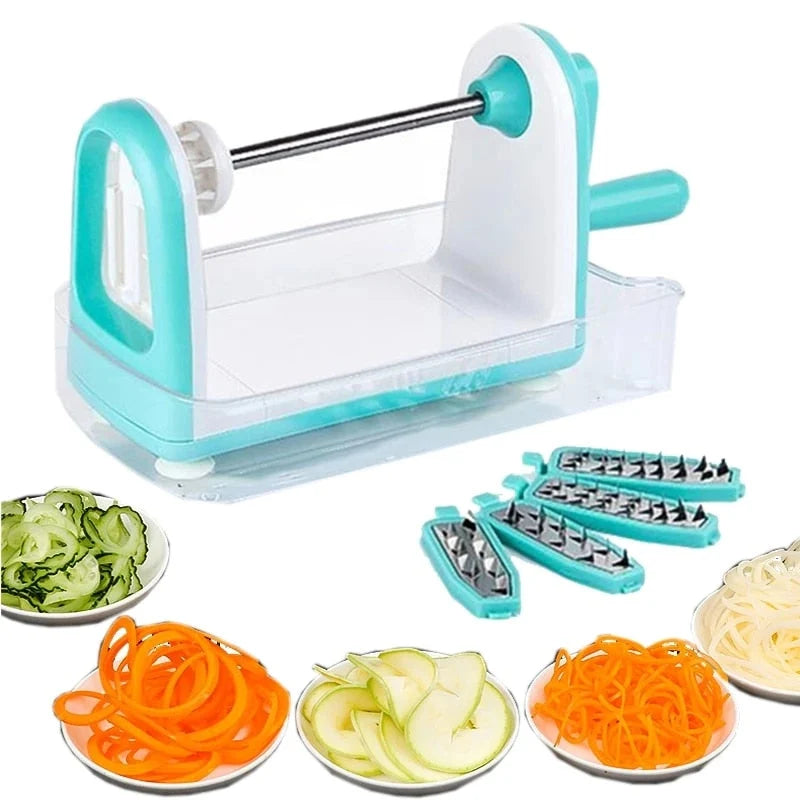 Vegetable Slicer Multi-Blade Stainless Steel Blades