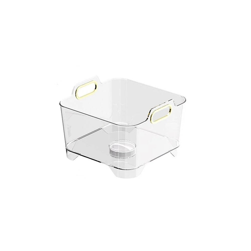 Vegetable Washing Basket Stackable Quick-Drain Plastic Sieve