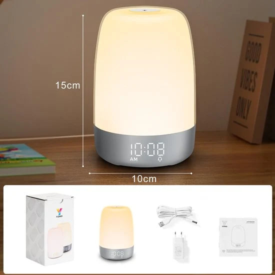 Wake-Up Lamp Sunrise Simulation USB-C Rechargeable & Portable