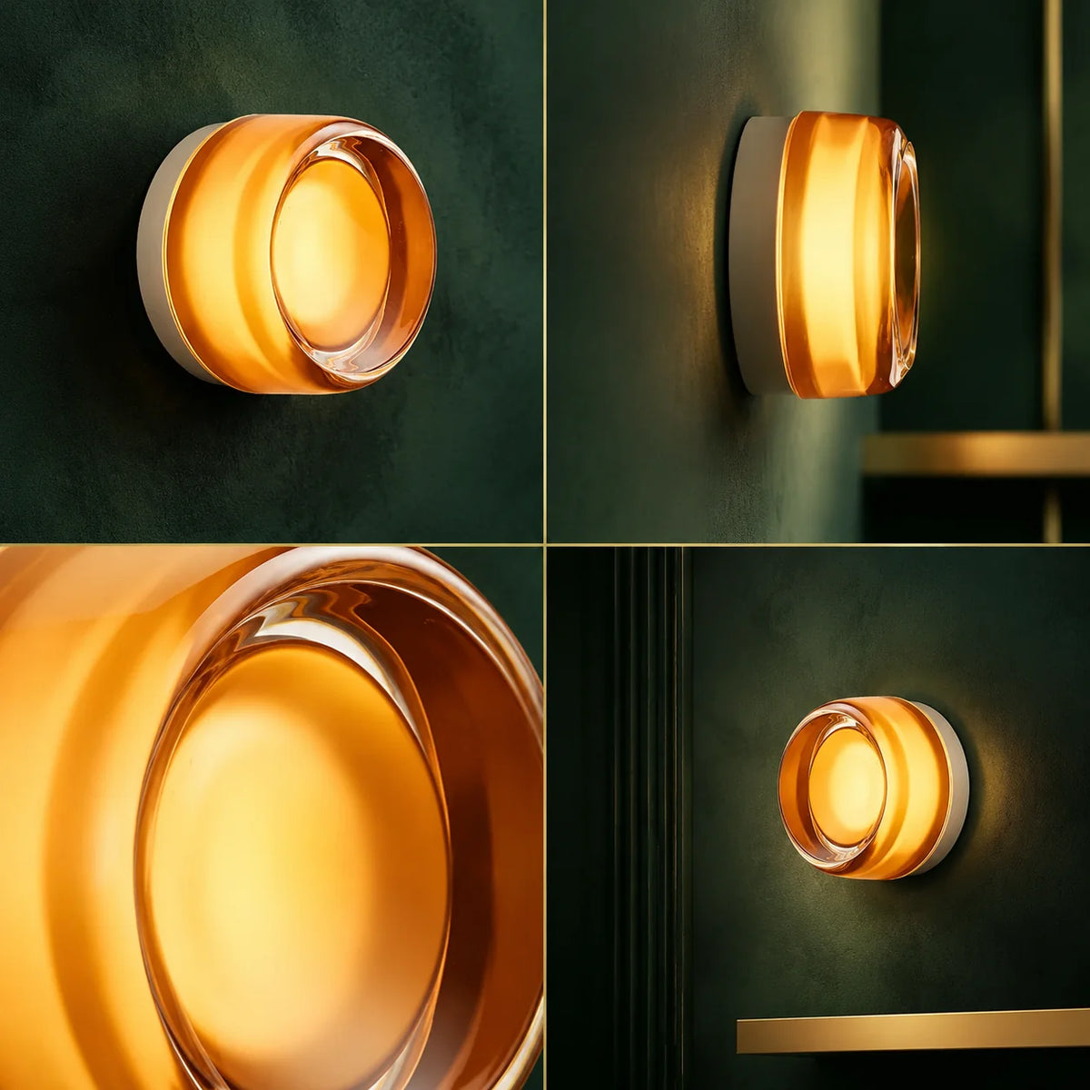 Wall Sconce Hardwired Integrated LED Textured Shade