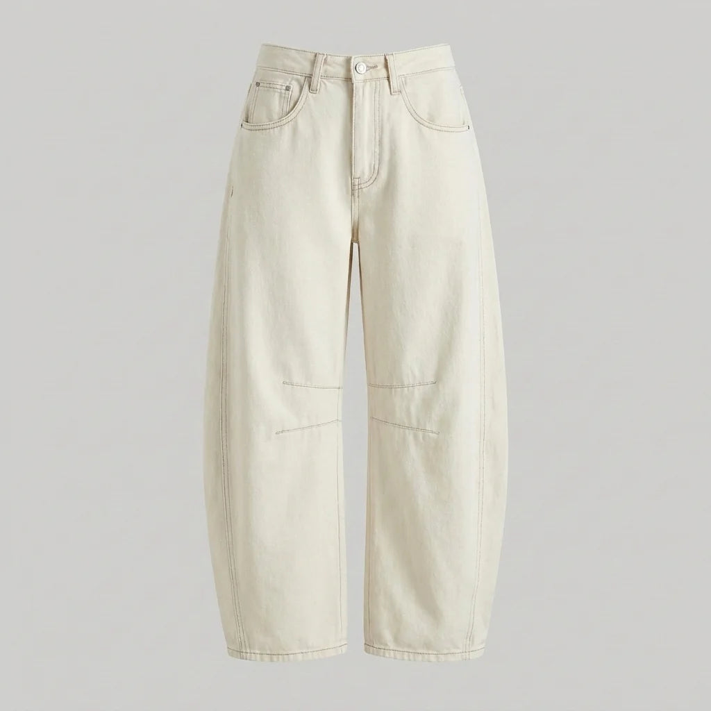 Wide-Leg Jeans High-Waist Relaxed Fit