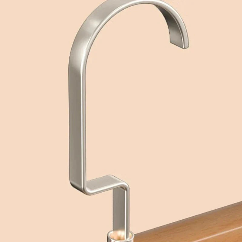Accessory Hanger Organizer Solid Wood 360-Degree Rotating