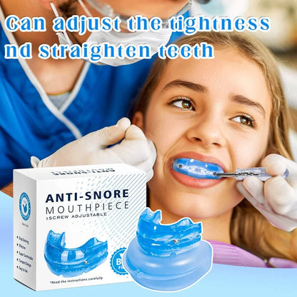 Adjustable Sleep Mouthpiece BPA-Free & Flexible Comfortable Fit