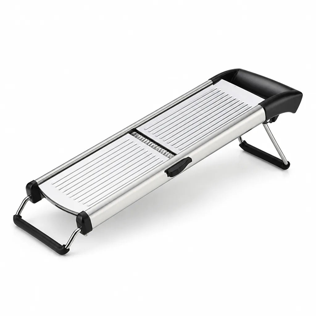 Adjustable Thickness Mandoline Slicer (Stainless Steel Blades)