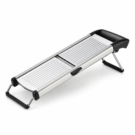 Adjustable Thickness Mandoline Slicer (Stainless Steel Blades)