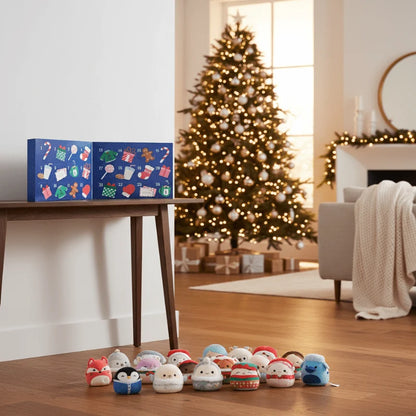Advent Calendar 24 Collectible Mini Figures Christmas Countdown