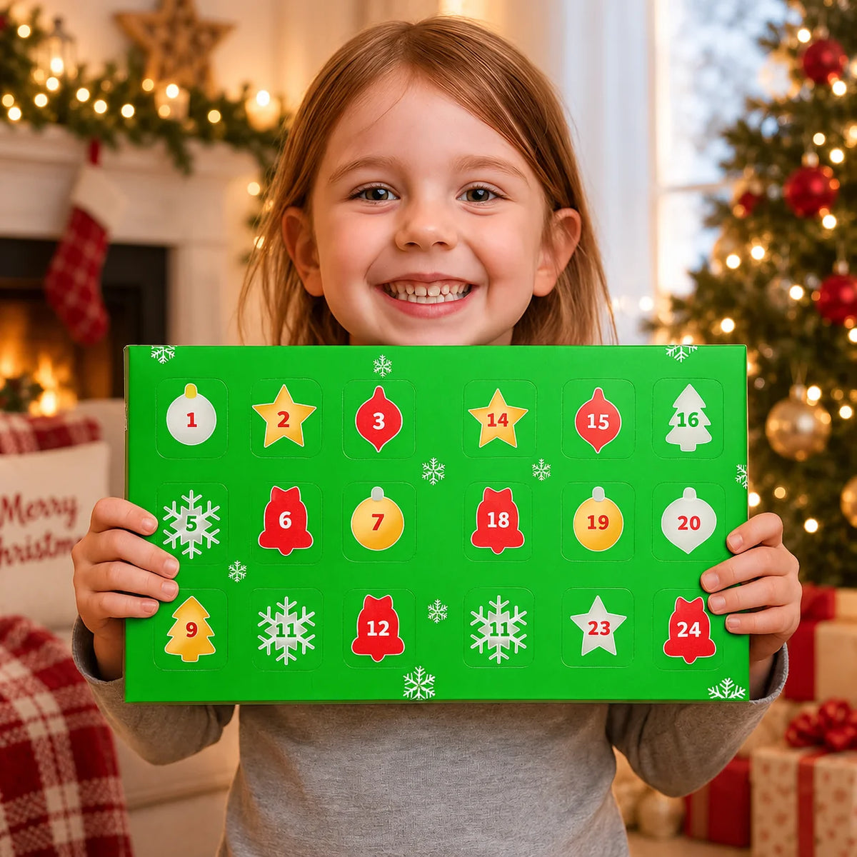 Advent Calendar 24 Collectible Plush Figures