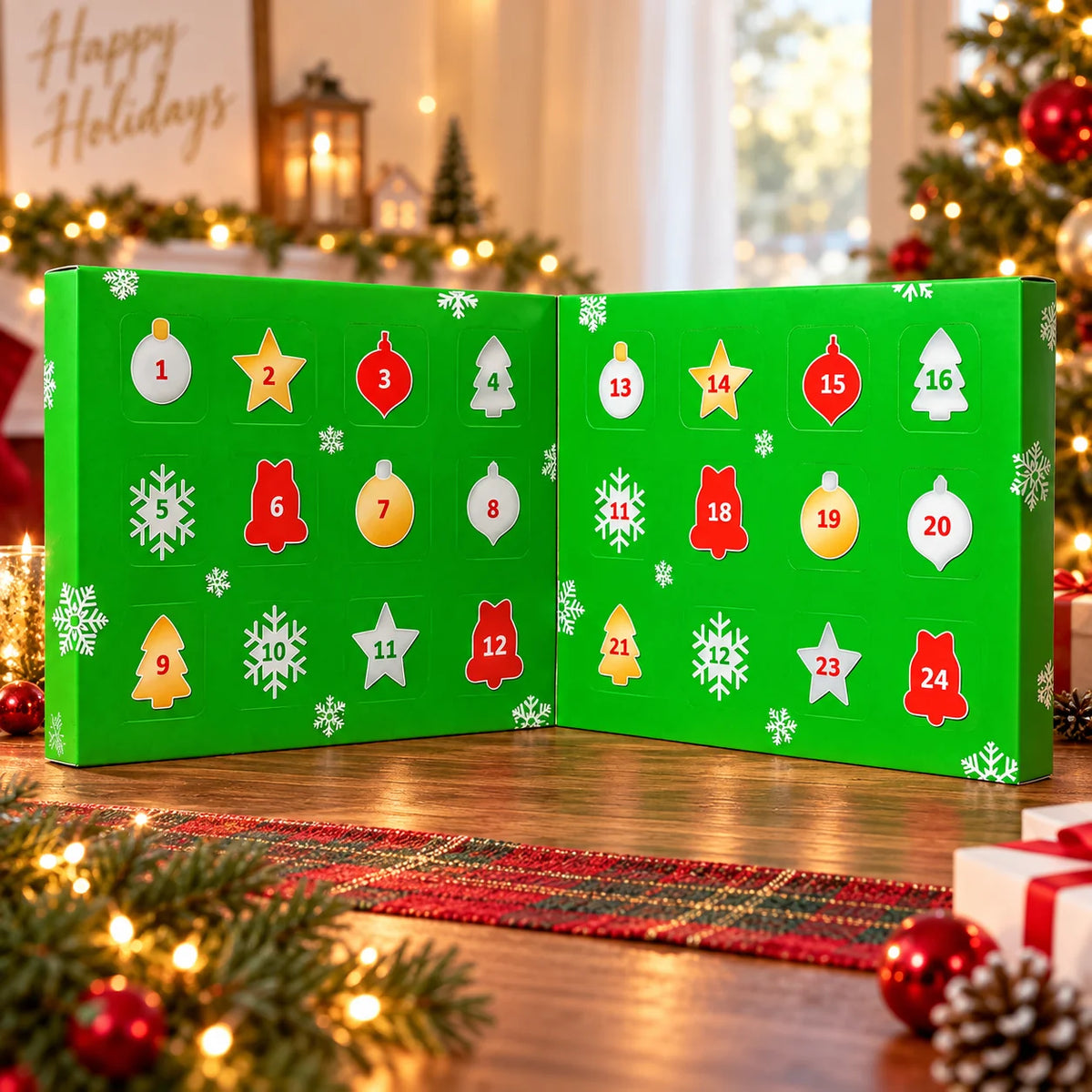 Advent Calendar 24 Collectible Plush Figures
