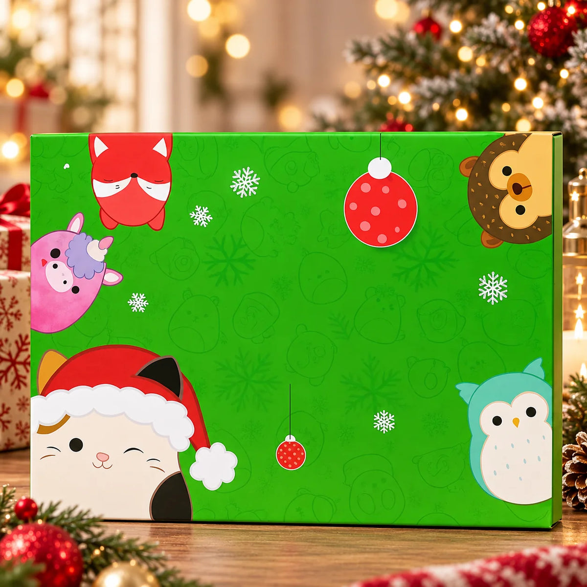 Advent Calendar 24 Collectible Plush Figures