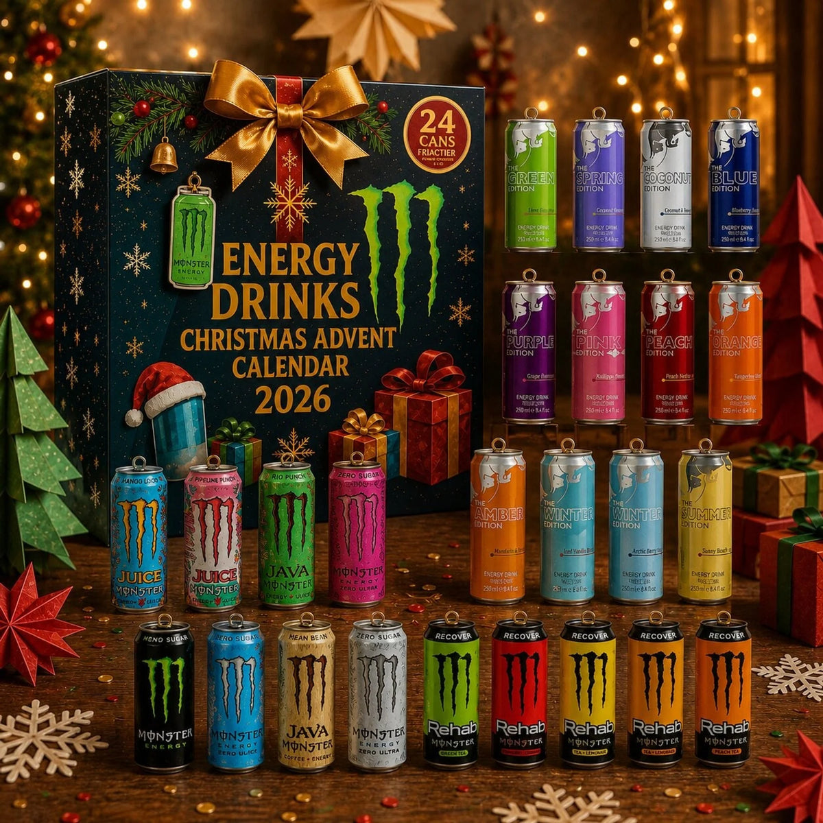 Advent Calendar 24-Day Can-Inspired Designs