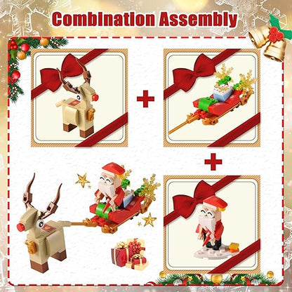 Advent Calendar 24 Mini Building Sets Child-Safe