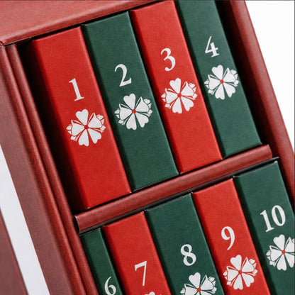 Advent Calendar 24 Miniature Book Ornaments