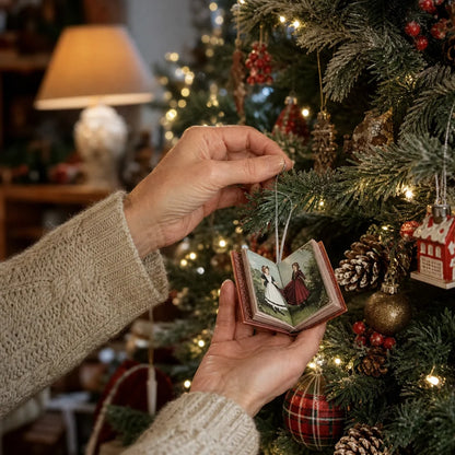 Advent Calendar 24 Miniature Book Ornaments