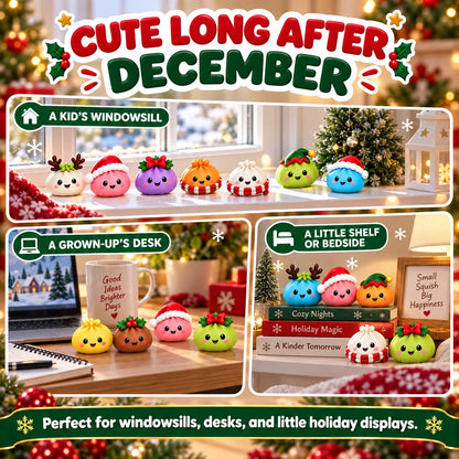 Advent Calendar 24 Soft Dumpling Figures