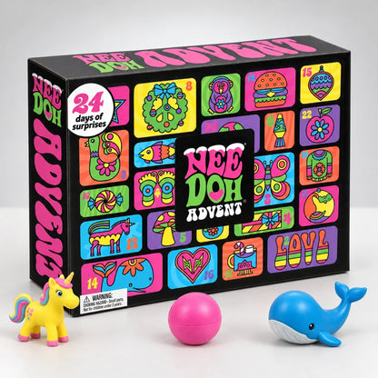 Advent Calendar 24 Soft Squeezable Squishies