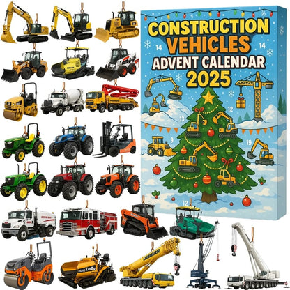 Advent Calendar Construction Vehicles 24 Day Set