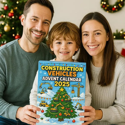 Advent Calendar Construction Vehicles 24 Day Set